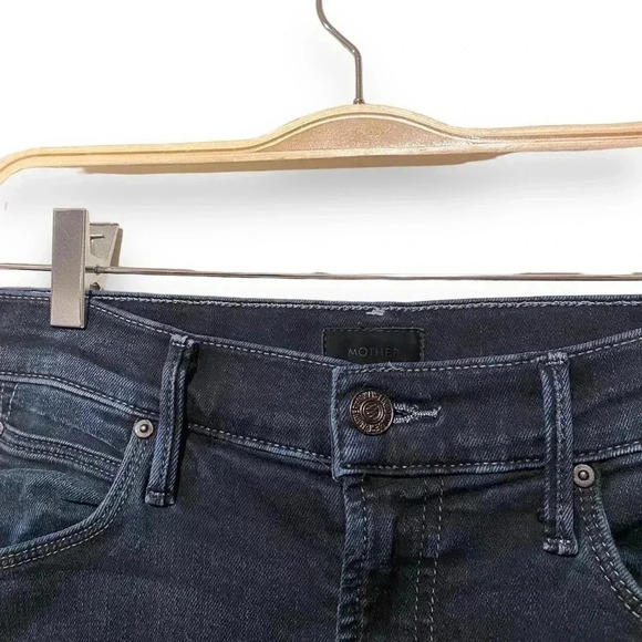 Mother The Stunner Zip Two Step Fray in Last Call Wash Jeans Size 27 - Picture 4 of 7